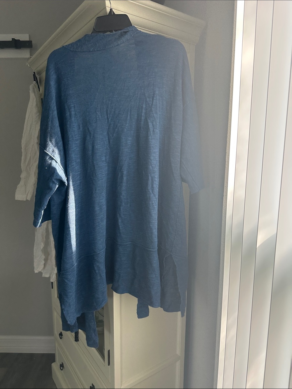 Eileen Fisher Teal Knit Top